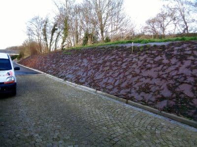 Plantation sur bâche